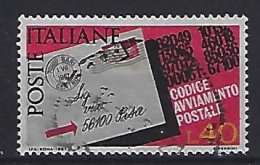 Italy 1967  Einfuhrunf Der Postleitzahlen (o) Mi.1239 - 1961-70: Afgestempeld