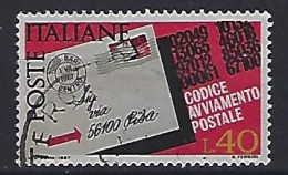 Italy 1967  Einfuhrunf Der Postleitzahlen (o) Mi.1239 - 1961-70: Usados