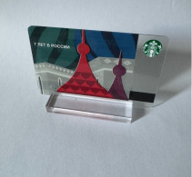 Starbucks Card Russland - 7 Years Anniversary - 2014 - Gift Cards