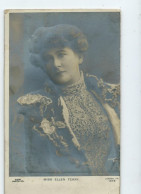 Postcard Bas Relief Type  Cameo Rapid Photo-card Posted 1904 Miss Ellen Terry Cut Down? - Danza