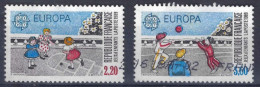 YT 2584/2585 (o) - Europa - Jeux D'enfants - Used Stamps