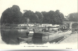 L'ISLE ADAM - Pont Du Cabouillet - PENICHE - L'Isle Adam