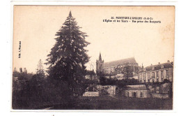 Montfort-L'Amaury L'Eglise Et Les Tours Vue Prise Des Remparts - Montfort L'Amaury