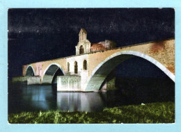 CP 84 - Avignon - Le Pont Saint (St) Bénézet Illuminé - Avignon