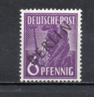 ALLEMAGNE BERLIN    N° 2  NEUF SANS CHARNIERE   COTE 1.25€   ZONES AAS SURCHARGE NOIRE BERLIN - Unused Stamps