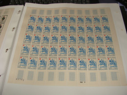 N° 1279 En Feuille De 50 Timbres Entières Neuves - Hojas Completas