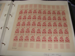 N° 1278 En Feuille De 50 Timbres Entières Neuves - Hojas Completas