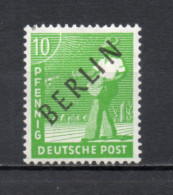 ALLEMAGNE BERLIN    N° 4   NEUF SANS CHARNIERE   COTE 1.00€   ZONES AAS SURCHARGE NOIRE BERLIN - Unused Stamps