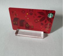 Starbucks Card Taiwan Christmas 2013 - Cartes Cadeaux