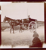 PHOTO ANCIENNE SNAPSHOT 76 SEINE MARITIME COMTE LIGIER DE LA PRADE NOBLESSE 10 X 10 CM 1906 - Personnes Identifiées