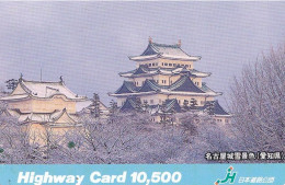 Japan Prepaid Highway Card 10500 -  Traditional House Nagoya - Japon