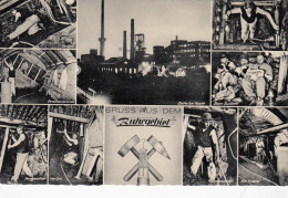 AK - Gruss Aus Dem Ruhrgebiet - Mehrbild Mit Zeche - 1960 - Other & Unclassified