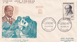 FDC 1958  LERICHE - 1950-1959