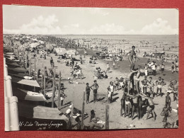 Cartolina - Lido Venezia - Spiaggia - 1951 - Venetië (Venice)