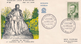 FDC 1958  JOACHIM DU BELLAY - 1950-1959