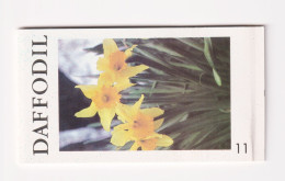 Daffodil Test Booklet, Test Stamp, Specimen TDB 41 Probedruck 1990 - Prove, Ristampe & Saggi