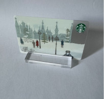 Starbucks Card Russland - Kremlin Park - 2014 - Cartes Cadeaux