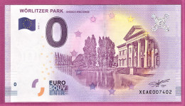 0-Euro XEAE 2018-1 WÖRLITZER PARK UNESCO WELTERBE  S-11 XOX - Essais Privés / Non-officiels