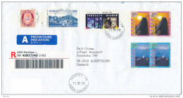 Registered Cover Abroad - 13 June 1998 Sandnes - Brieven En Documenten