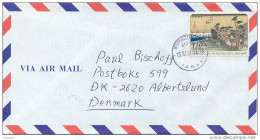 Mi 3276 Solo Airmail Cover Abroad - 15 November 2001 Numazu - Covers & Documents