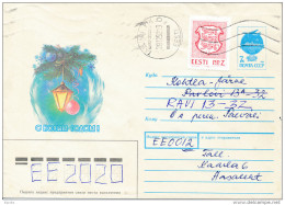 Mi 194 Solo Cover NVI - 28 December 1992 Tallinn PTK - Estonia