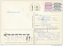 22 April 1992 Kohtla-Järve - Postcard - Estonia