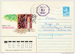 Provisional Postal Stationery Cover - 15 March 1992 Pärnu - Estonia