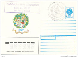 Special Cancellation Slogan Cover / Bicycle Penny-farthing - 21 September 1991 Valmiera - Letland