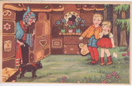 CONTE FABLE LEGENDE  - DANEMARK 1951 -   HISTOIRE ENFANTS  CHAT NOIR - MONDE DES GATEAUX - Vertellingen, Fabels & Legenden