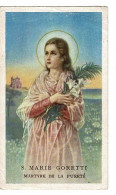 IMAGE RELIGIEUSE - CANIVET : S. Marie Goretti, Martyre De La Pureté. - Godsdienst & Esoterisme