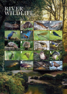 GB 2023 River Wildlife Smilers/Collector Sheet : GS-155/LS-153 - Personalisierte Briefmarken