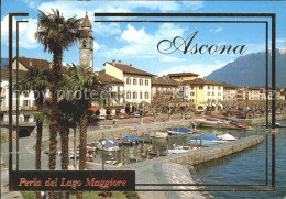 11703640 Ascona TI Partie Am Bootshafen Ascona - Autres & Non Classés
