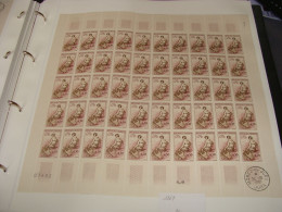 N° 1269 En Feuille De 50 Timbres Entières Neuves - Full Sheets