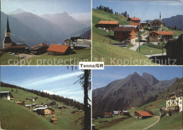 11703614 Tenna GR Safiental Ausserberg Dorfpartie Oberhorn Tenna - Other & Unclassified