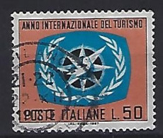 Italy 1967  Jahr Des Tourismus (o) Mi.1244 - 1961-70: Oblitérés