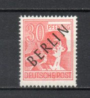 ALLEMAGNE BERLIN    N° 11   NEUF SANS CHARNIERE   COTE 5.00€   ZONES AAS SURCHARGE NOIRE BERLIN - Unused Stamps