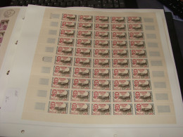 N° 1265 En Feuille De 50 Timbres Entières Neuves - Ganze Bögen