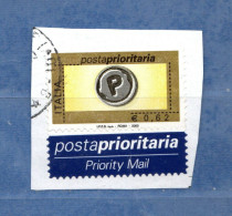 Italia °- Anno 2003 - POSTA PRIORITARIA € 0,62. Unif. 2764.   USATO. - 2001-10: Afgestempeld