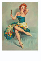 Bill Medcalf Pin Up Postcard Collection - Size 15x10 Cm. Aprox. - Pin-Ups