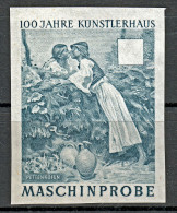 Probedruck Test Stamp Specimen Maschinprobe Staatsdruckerei Wien Mi. Nr. 1088 - Proeven & Herdruk