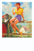 Bill Medcalf Pin Up Postcard Collection - Size 15x10 Cm. Aprox. - Pin-Ups