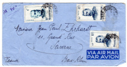 1952 De MADAGASCAR Pour SAVERNE 67 - Storia Postale