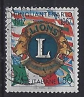Italy 1967  50 Jahre Lions International (o) Mi.1245 - 1961-70: Usados