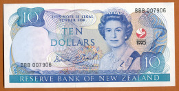 1990 // NEW ZEALAND // RESERVE BANK // Ten Dollars - Nieuw-Zeeland