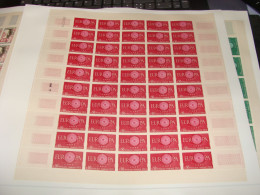 N° 1267 En Feuille De 50 Timbres Entières Neuves - Hojas Completas