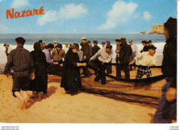 Portugal NAZARE N°564 Tirage Des Filets De Pêche Costumes Typiques VOIR DOS Et TIMBRES - Autres & Non Classés