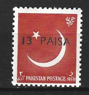 PAKISTAN. N°128 De 1961. Armoiries. - Francobolli