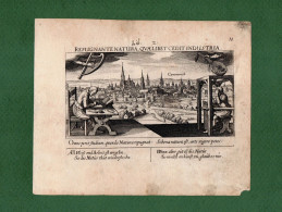 ST-FR CAMBRAI 1630~ CAMMERICH Daniel Meisner -REPUGNANTE NATURA QUAELIBET CEDIT INDUSTRIA - Stiche & Gravuren