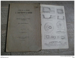 L'âge De Pierre à Saint-martin La Rivière Et Environs Tartarin Vienne Histoire Préhistoire Cimetière - Dépliants Touristiques