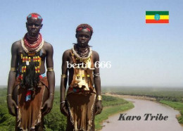 Ethiopia Karo People New Postcard - Afrique